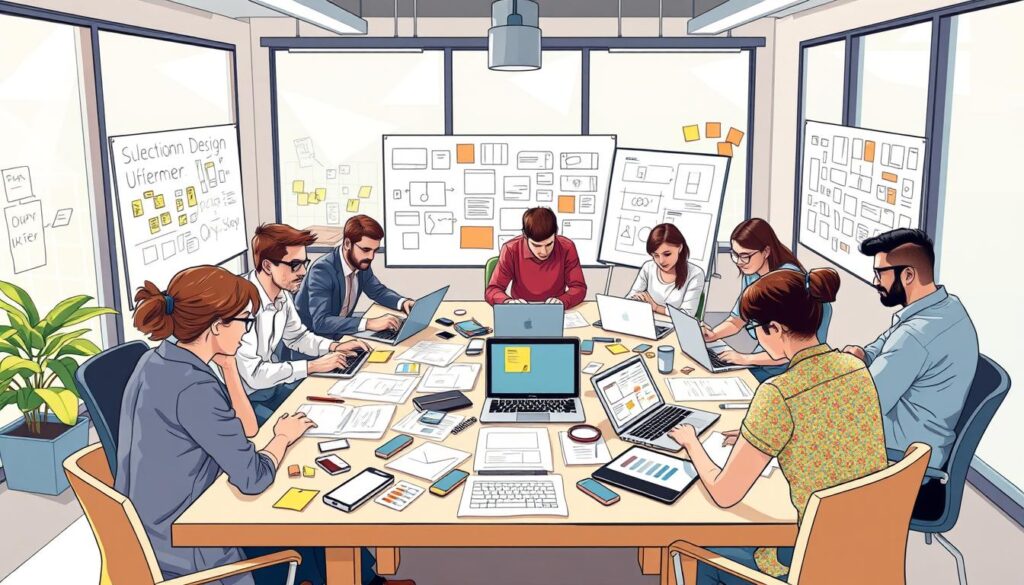 UX UI design process