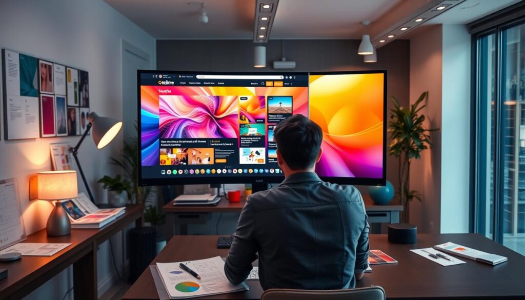 custom website design