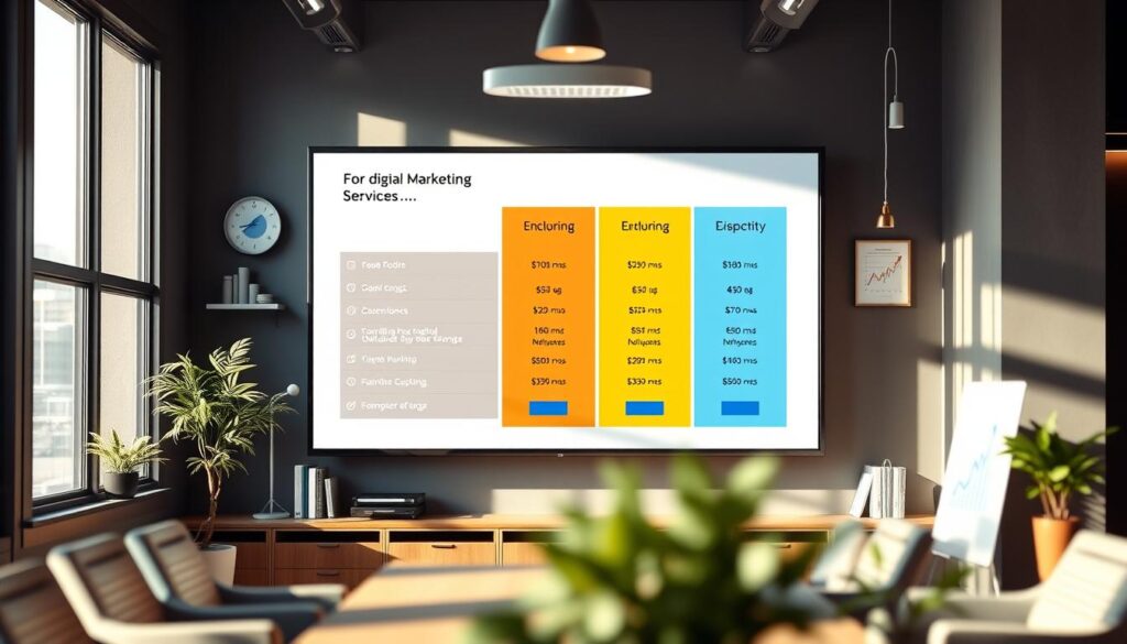 digital marketing pricing