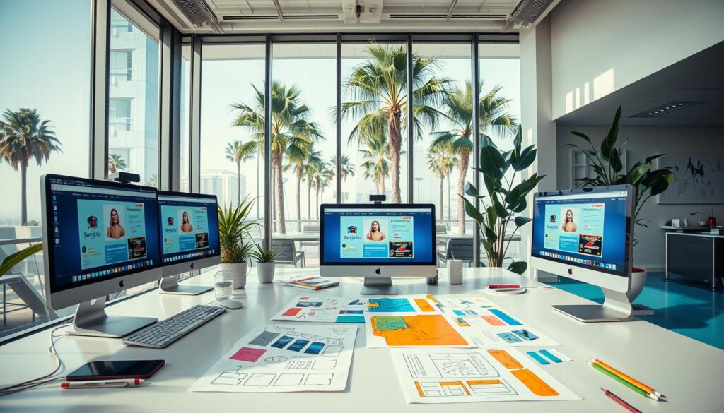 los angeles web design agency