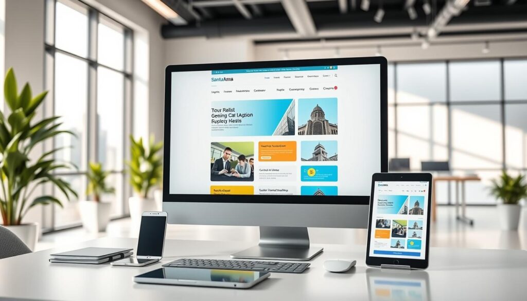 responsive web design Santa Ana